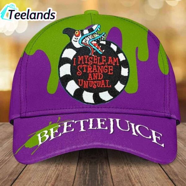 Beetlejuice I Myself Am Strange And Unusual Hat