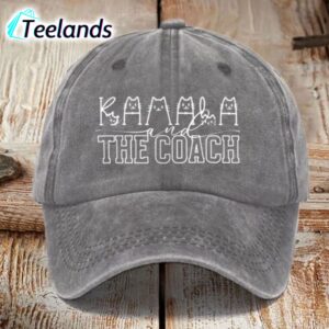 Cats Kamala And The Coach Printed Hat