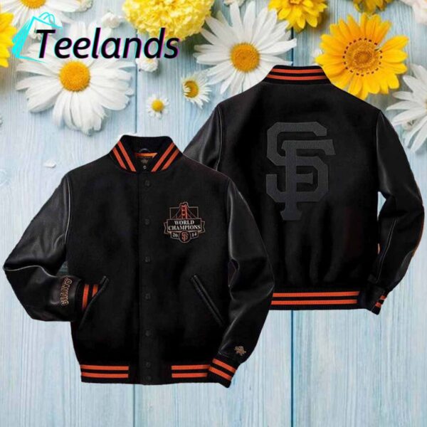 Giants 2014 World Varsity Jacket Giveaway 2024