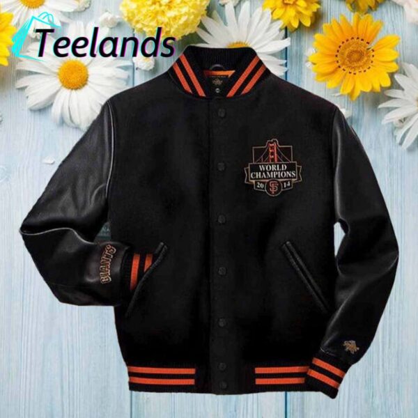 Giants 2014 World Varsity Jacket Giveaway 2024