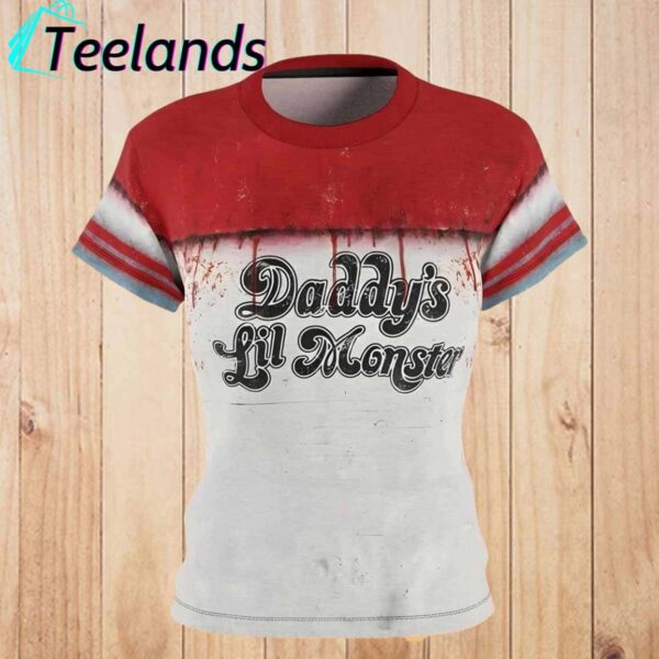 Harley Quinn Daddy’s Lil Monster Costume T shirt