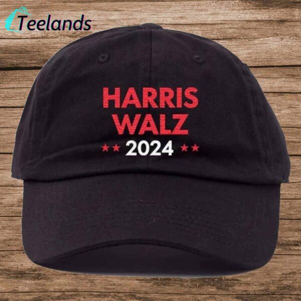 Harris Walz 2024 Embroidered Hat