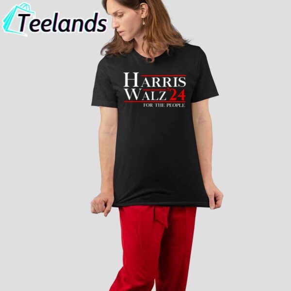 Harris Walz 2024 For The People Shirt