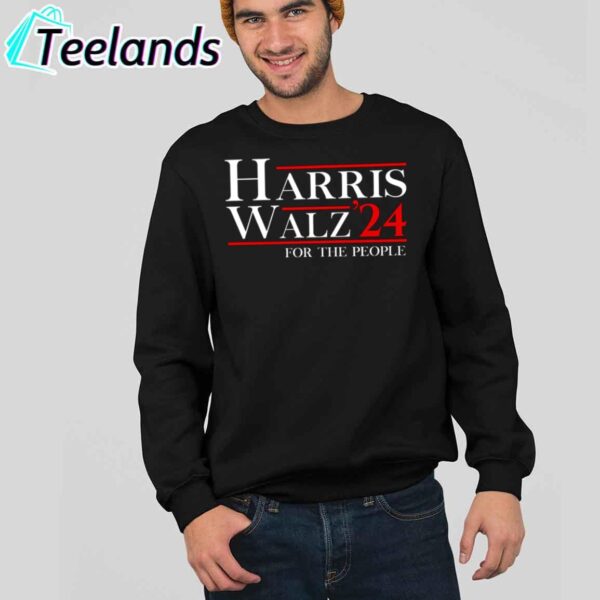 Harris Walz 2024 For The People Shirt