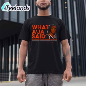 Kahleah Coppe What A’ja Said Shirt