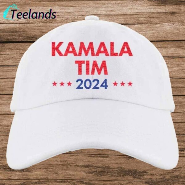 Kamala Tim 2024 Embroidered Hat