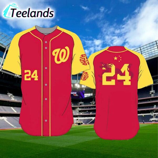 Nationals Chinese Heritage Day Jersey Giveaway 2024