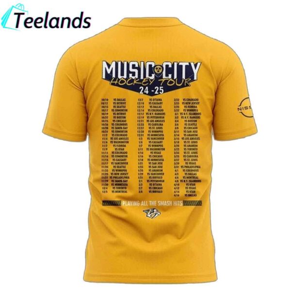 Predators 2024 Music City Hockey Tour Shirt