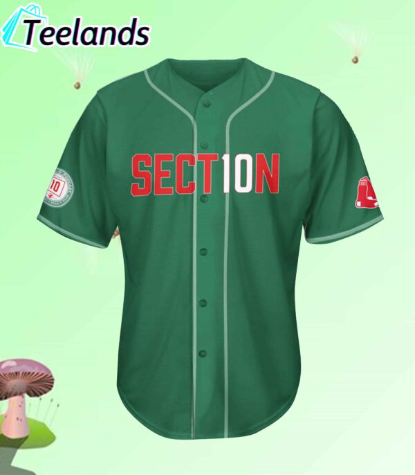 Red Sox Section 10 Night Jersey Giveaway 2024