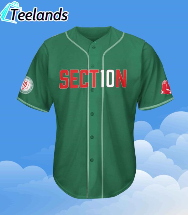 Red Sox Section 10 Night Jersey Giveaway 2024