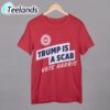 UAW Shawn Fain Trump Is A Scab Vote Harris Shirt