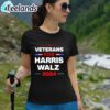 Veterans For Harris Walz 2024 Shirt