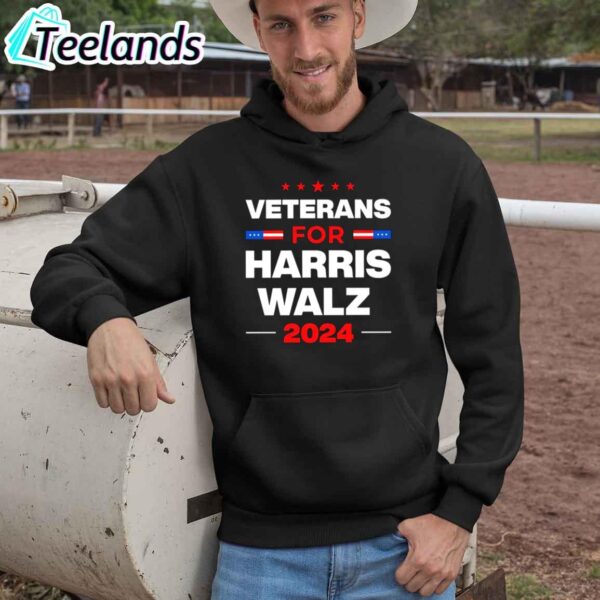 Veterans For Harris Walz 2024 Shirt