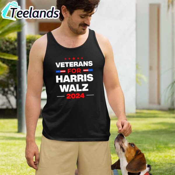 Veterans For Harris Walz 2024 Shirt