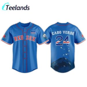 2024 Red Sox Cabo Verdean Celebration Jersey