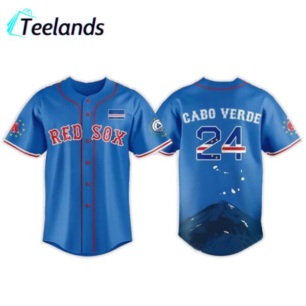 2024 Red Sox Cabo Verdean Celebration Jersey