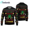 Baseball Home Run Ugly Christmas Sweater