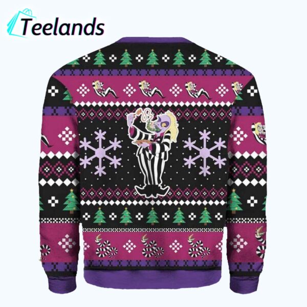 Beetleguise Beetlejuice Christmas Sweater