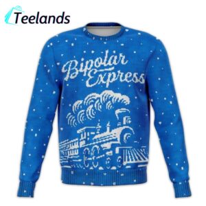 Bipolar Express Ugly Christmas Sweater