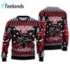 Black Cat Spooky Halloween Ugly Christmas Sweater