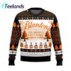 Blantons Bourbon Whiskey Ugly Christmas Sweater