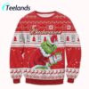 Budweiser Grnch Ugly Christmas Sweater