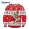 Budweiser Grnch Ugly Christmas Sweater