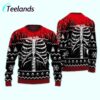 Christmas Lights Skeleton Ugly Sweater