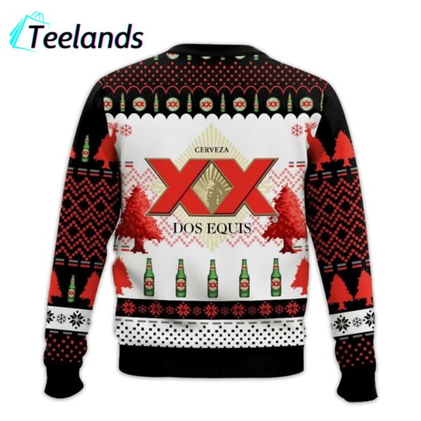 Dos Equis Beer Christmas Sweater