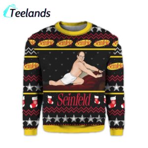 George Costanza Seinfeld Christmas Sweater