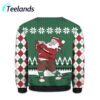 Golfer Santa Christmas Sweater