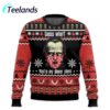 Hannibal Lecter Guess What Youre My Dinner Plans Ugly Christmas Sweater