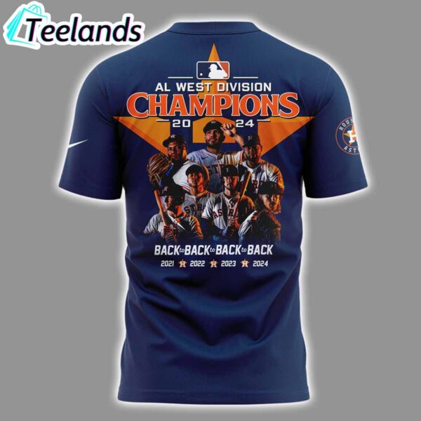 Houston Astros We Own The 2024 AL West Division Champions shirt