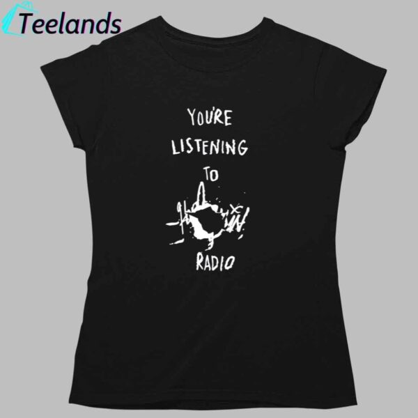 Lady Gaga You're Listening To Harlequin Radio Shirt