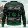 Merry Marijuana Ugly Christmas Sweater 1