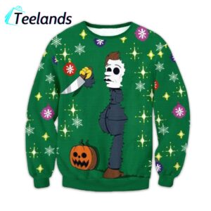 Michael Myers Christmas Ugly Sweater