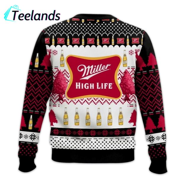 Miller High Life Ugly Christmas Sweater