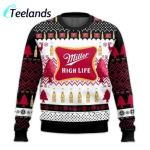 Miller High Life Ugly Christmas Sweater