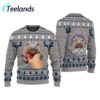 Moo Deng Bouncy Pig Baby Hippo Ugly Sweater