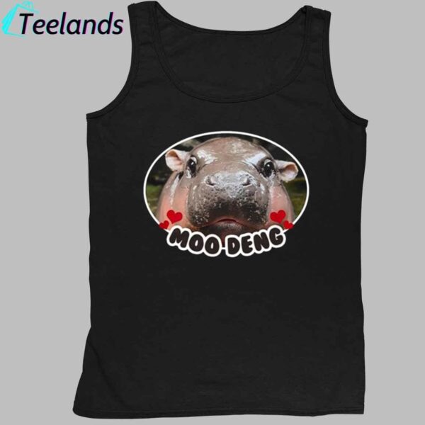 Moo Deng Bouncy Pig Cute Thai Baby Hippo Shirt