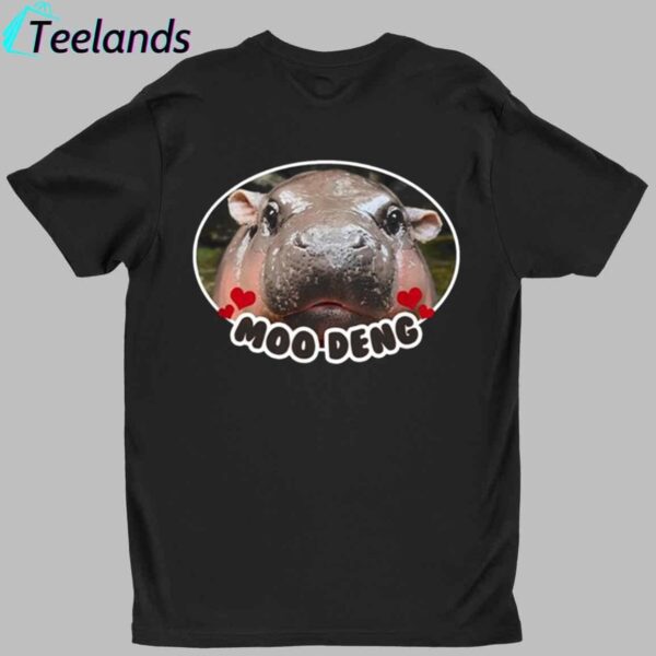 Moo Deng Bouncy Pig Cute Thai Baby Hippo Shirt