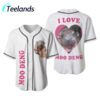 Moo Deng Cute Baby Hippo Baseball Jersey 1