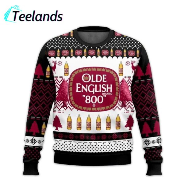 Olde English 800 Ugly Christmas Sweater