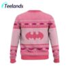 Pink Batman Ugly Christmas Sweater