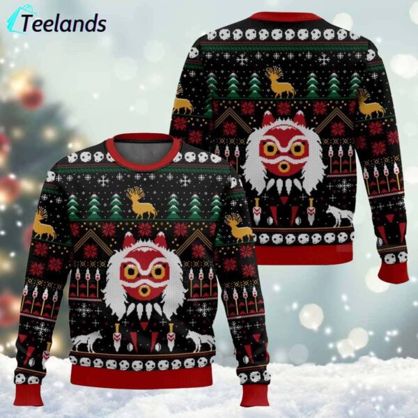 Princess Mononoke Ugly Sweater