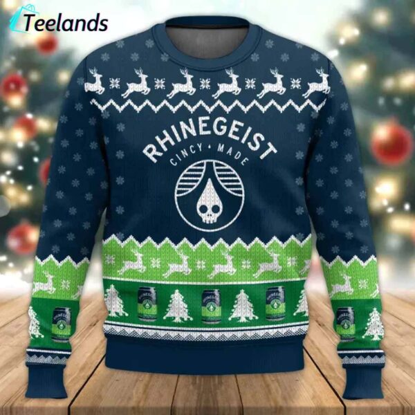 Rhinegeist Truth Ugly Christmas Sweater