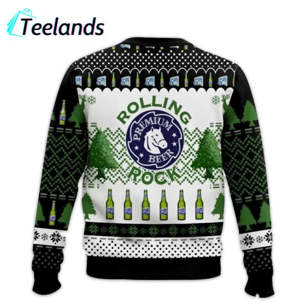 Rolling Rock Ugly Christmas Sweater