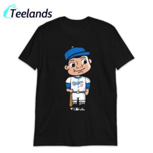 Shohei Ohtani Los Angeles Dodgers 17 Bobble Shirt