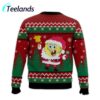 Spongebob Squarepants Merry Christmas From Bikini Bottom Christmas Ugly Sweater