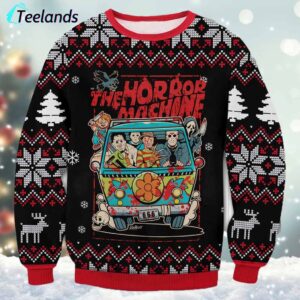 The Horror Machine Ugly Sweater 1